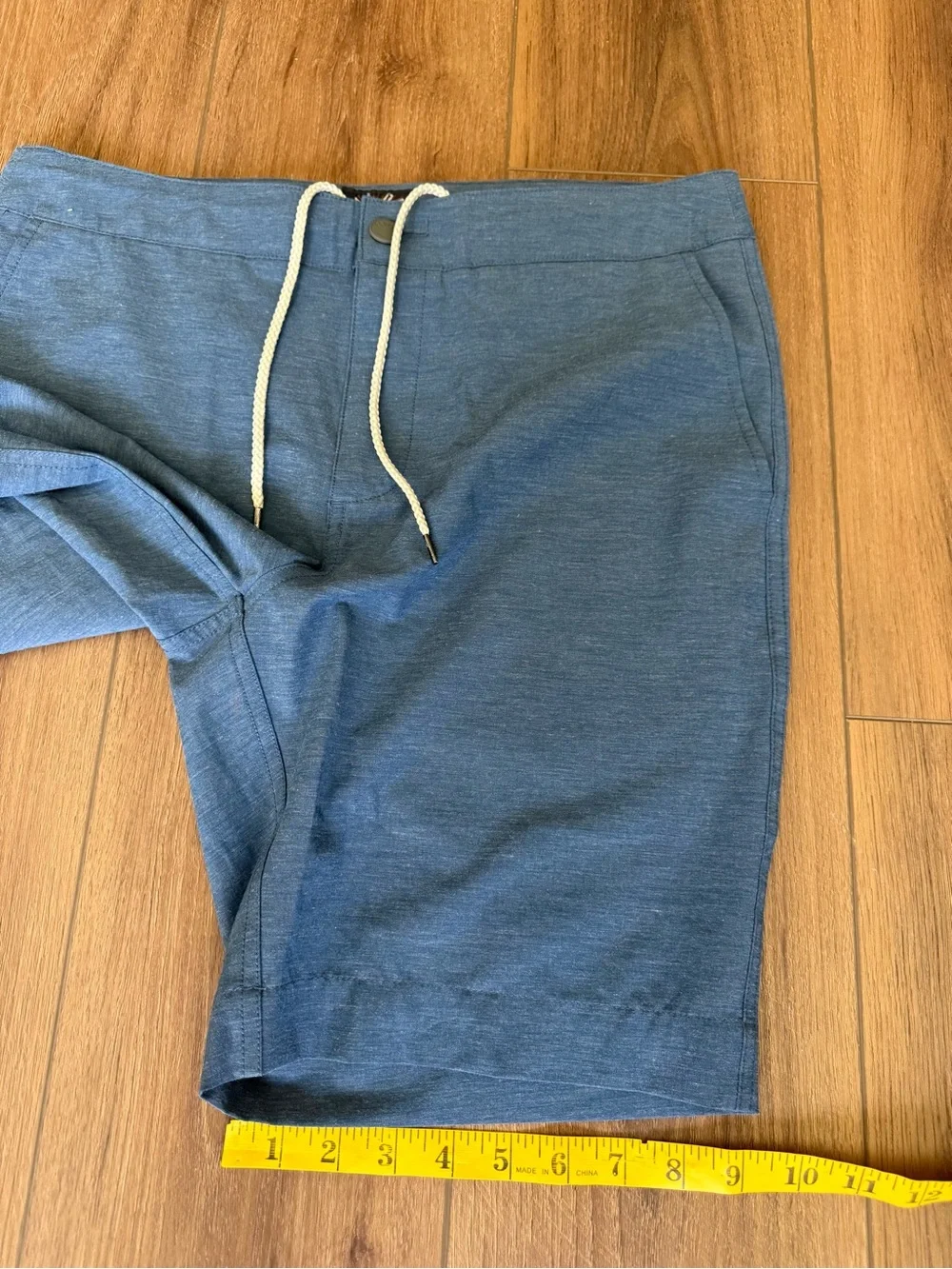 Faherty All Day Shorts Mens 32 Blue 9